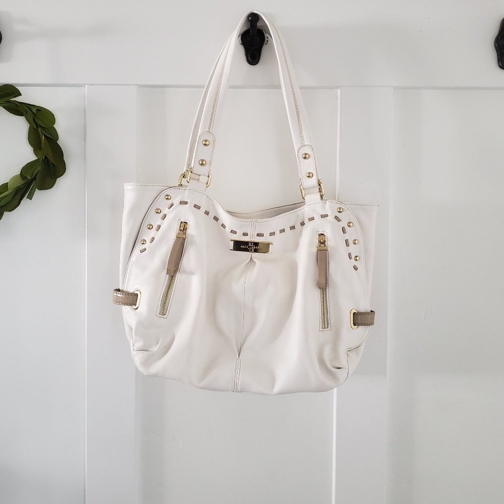 Kate Landry white purse